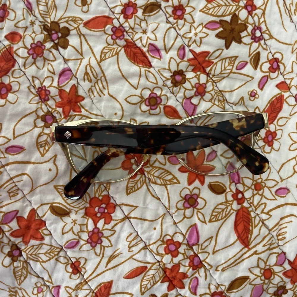Kate Spade Eyeglasses Jaydee 0RTG Gold/Tortoise Cat Eye Frame 51-16 140